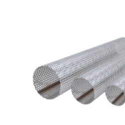 Труба нержавеющая перфорированная