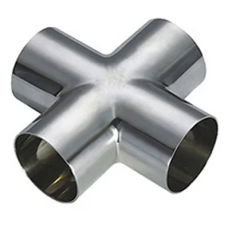 Крестовина нержавеющая ввертная 12Х18Н9Т 10 мм ГОСТ 13972-74