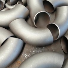 Отвод крутоизогнутый нержавеющий бесшовный приварной 12Х18Н10Т 90° DN 15 21,3х4 мм ГОСТ 17375-2001 тип 3D исп. 1