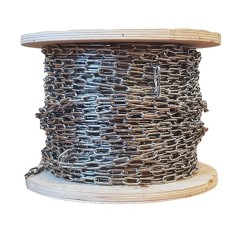 Цепь нержавеющая короткозвенная горячеоцинкованная A2 3х16х11 мм DIN 766