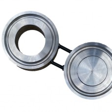 Заглушка нержавеющая поворотная шип-паз с рукояткой исп. 3 12Х18Н10Т Ду 10 Ру 4 ТММ-25-01-06